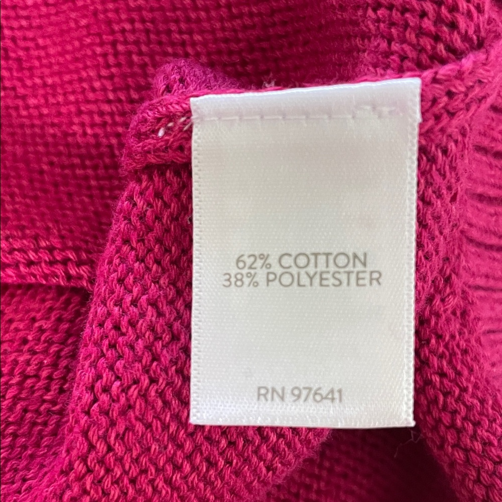 J. Jill Women's Crew Neck Sweater - Pink - Picture 6 of 7